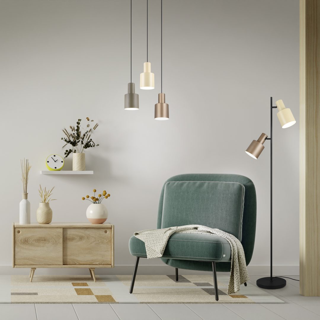 Lámpara de pie Agudo 2 luces | Trio Lighting
