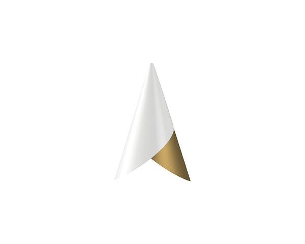 Pantalla CORNET - UMAGE - Blanco / Dorado