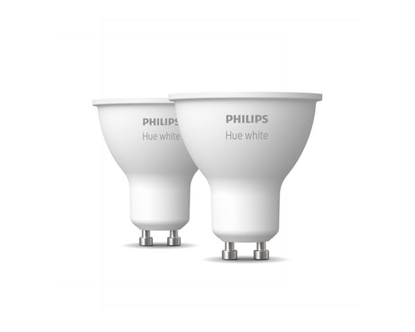 Pack bombillas inteligentes 5,2W GU10 White - Philips Hue