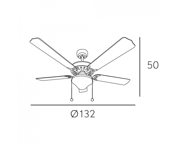 Ventilador Draco - Fabrilamp