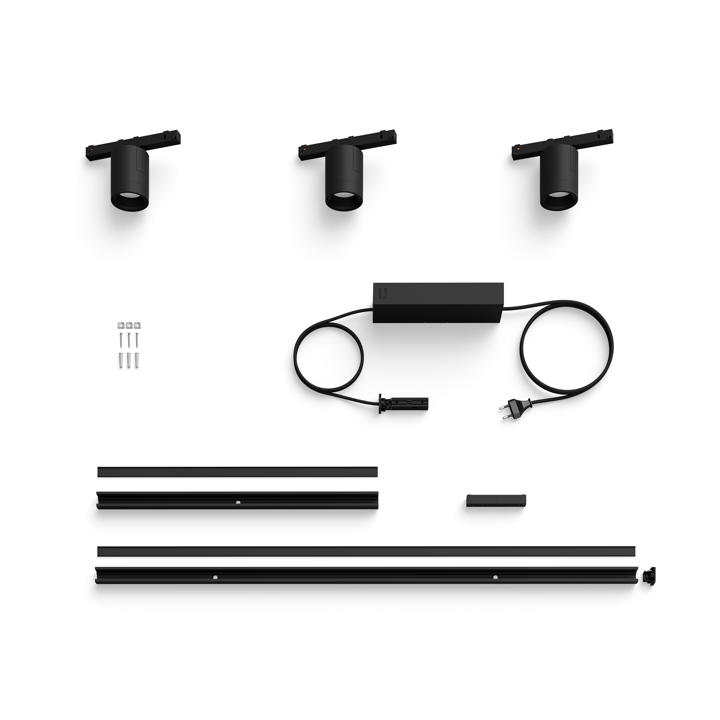 kit Hue Perifo techo - carril lineal set 3 focos Zigbee y Bluetooth 