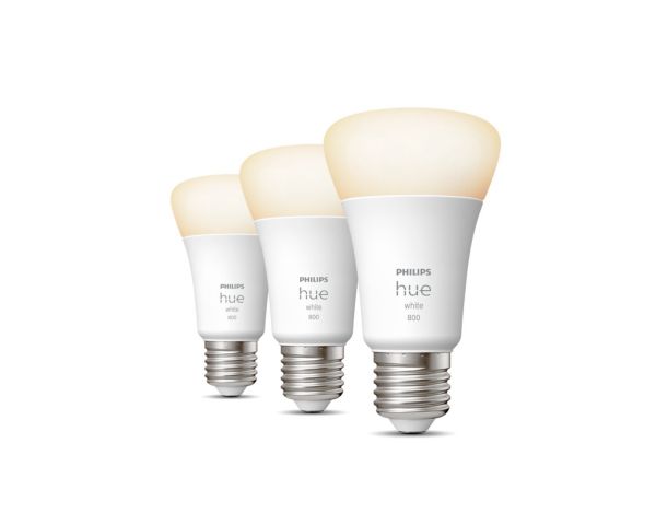 Pack de 3 bombillas inteligentes 9W E27 White - Philips Hue