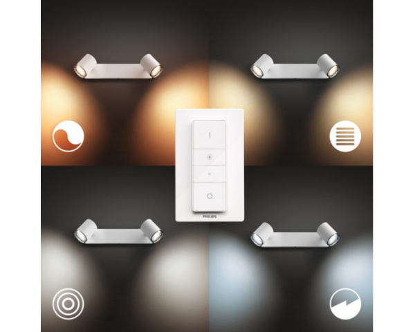 Foco doble ADORE Bathroom - Philips Hue