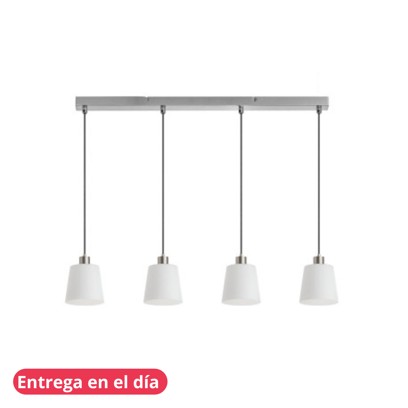 Lámpara Colgante Vintage Deko Negra con Cable Textil | MDC