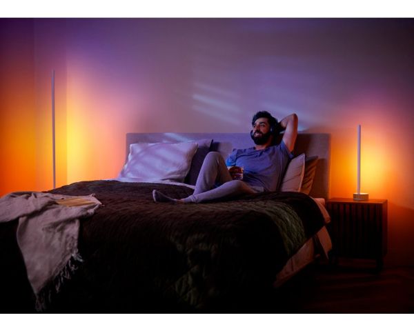 Lámpara de sobremesa SIGNE GRADIENT ROBLE - Philips Hue