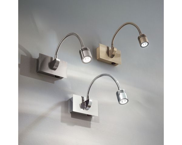 Aplique de pared DYNAMO - Ideal Lux - Bruñido