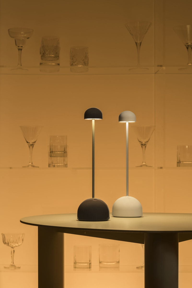 Lámpara Portátil LED Marset Sips Chocolate Oro Recargable