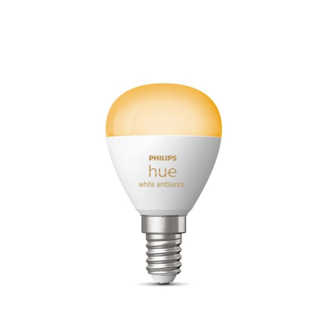 Bombilla esférica Philips Hue P45 E14 white ambiance 