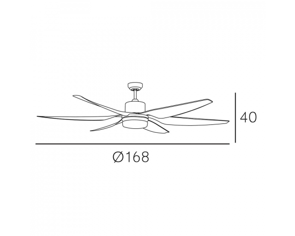 Ventilador XL LEVANTE - Fabrilamp