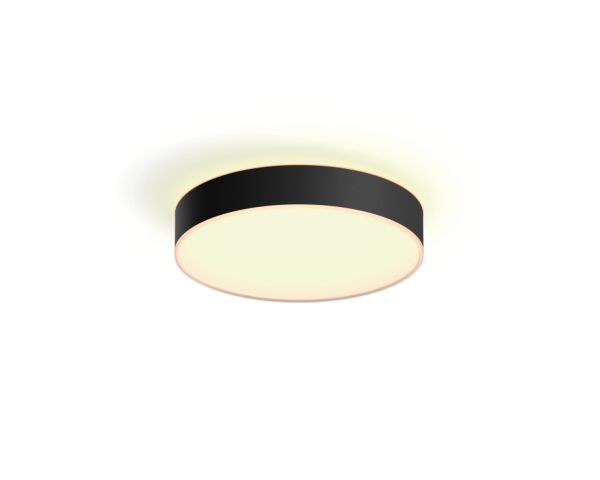 Plafón ENRAVE MEDIUM - Philips Hue - Negro