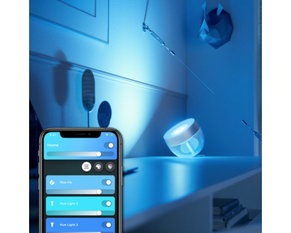 Lámpara de sobremesa Iris - Philips Hue - Plata