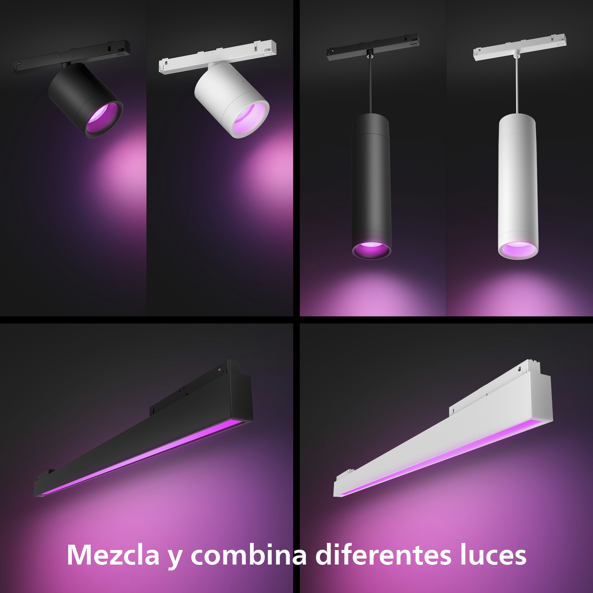 Kit Perifo Color 4 Focos Zigbee & BT - Philips Hue