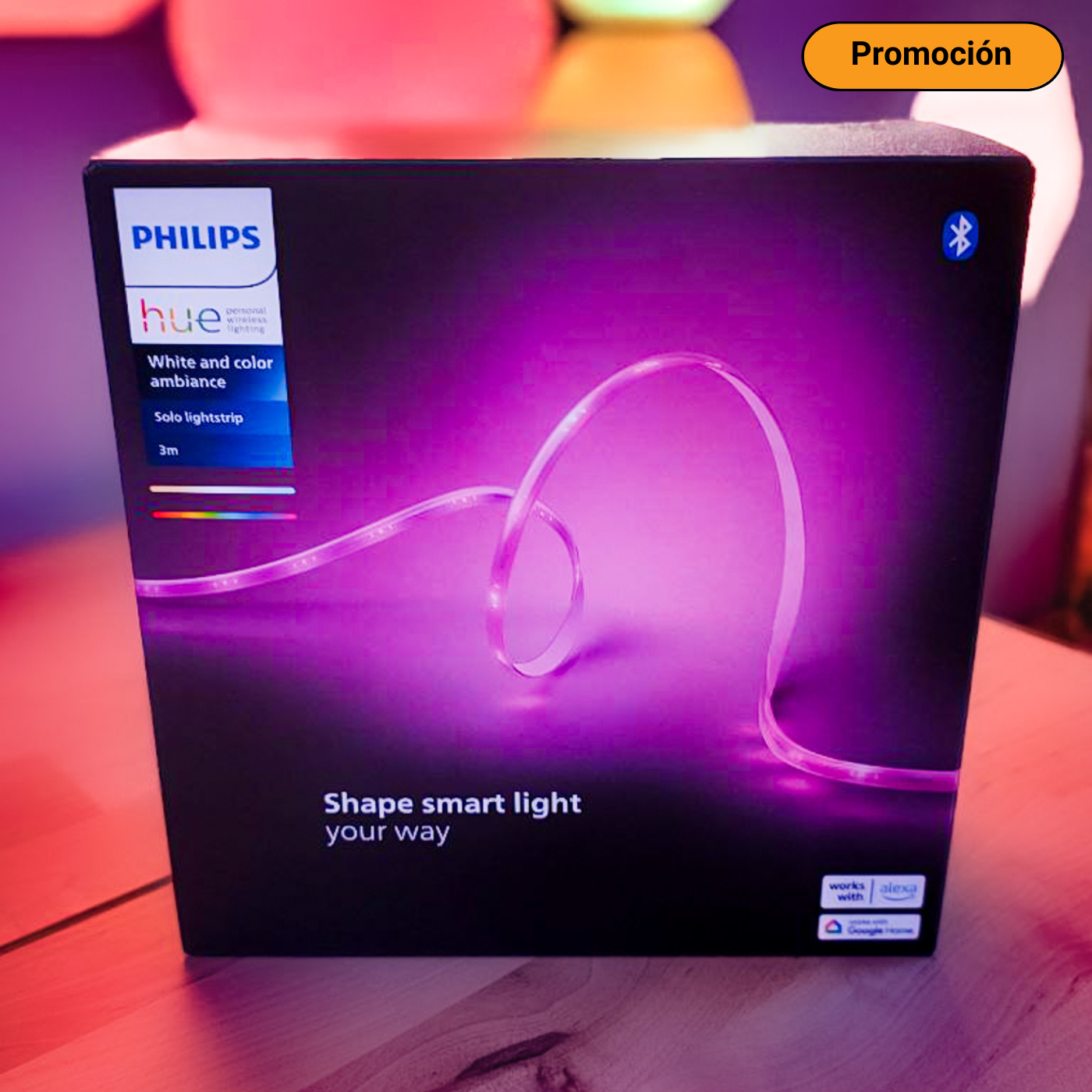 Tira de luz LED Hue Solo lightstrip 3 M. | Philips Hue