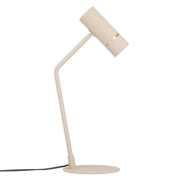 Caminia Lámpara de mesa led con 1 bombilla gu10 color Arena | Eglo
