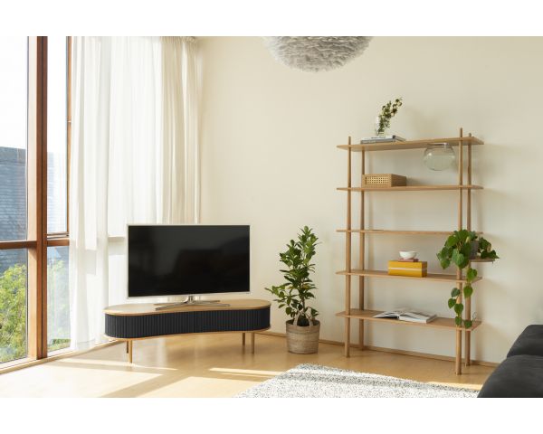 Mueble auxiliar AUDACIOUS TV BENCH ROBLE - UMAGE - Charcoal