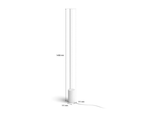 Lámpara de pie SIGNE GRADIENT - Philips Hue - Blanca