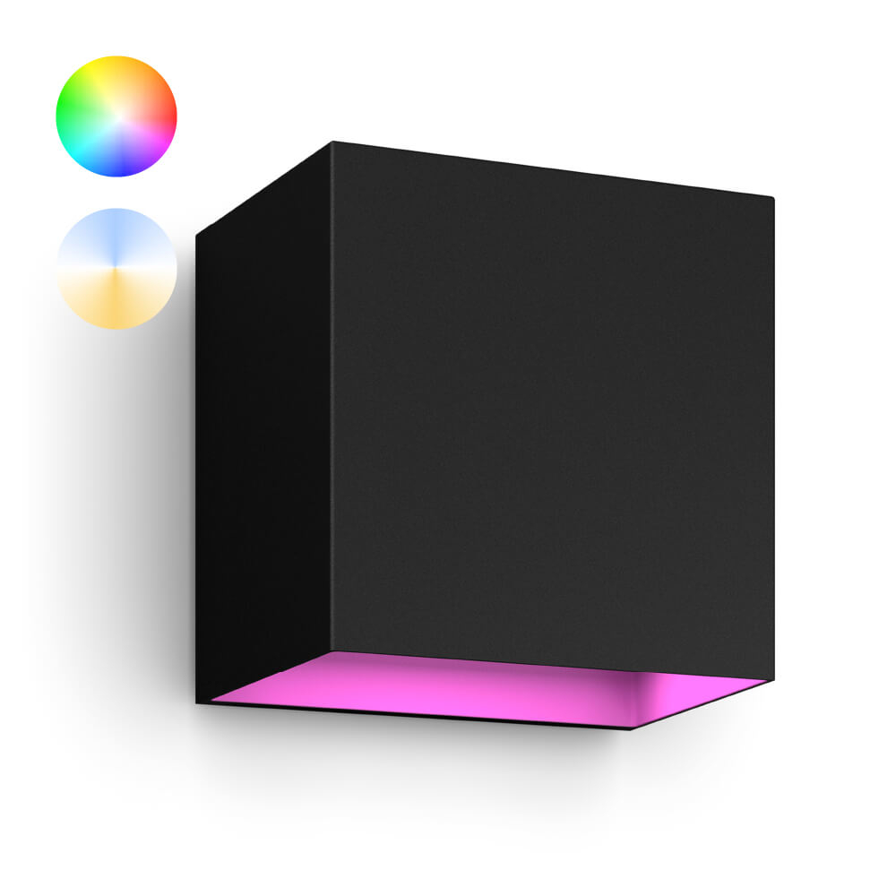 Philips HUE Resonate Downward Aplique Negro White ambiance and Color Zigbee y Bluetooth