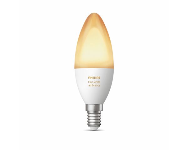 Bombilla inteligente Philips LED Vela E14