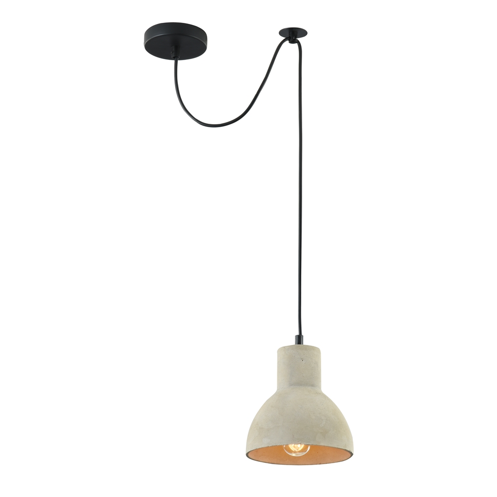 Lámpara Colgante Desplazable Maytoni Broni E27 60W Negro