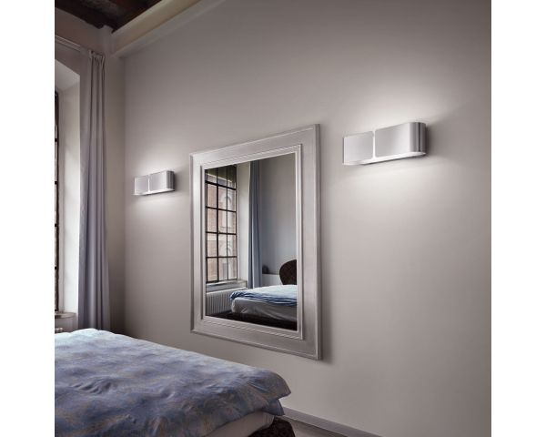 Aplique de pared CLIP AP2 SMALL - Ideal Lux - Cromo