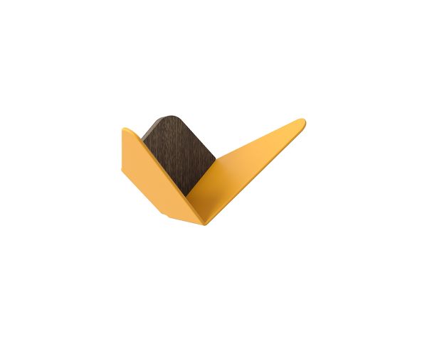 Perchero BUTTERFLIES MINI - UMAGE - Saffron Yellow