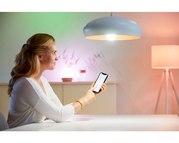 Foco de tres luces IMAGEO White - WiZ - Negro