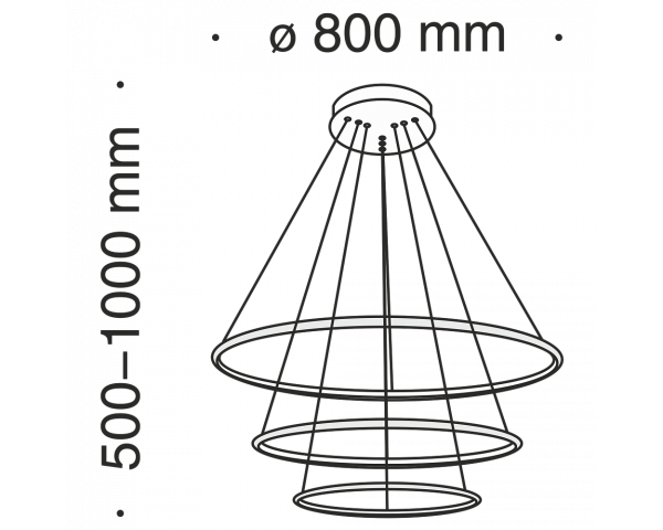 Lámpara Colgante Serie Nola L110 - Maytoni