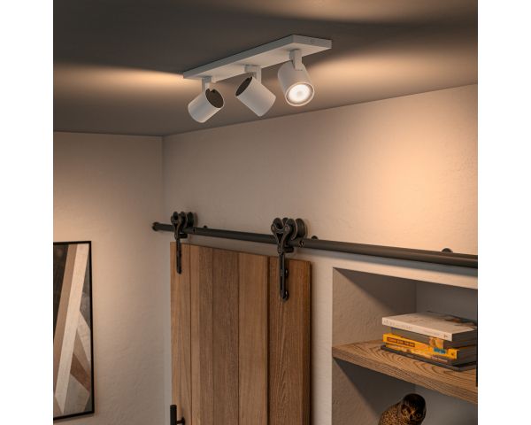 Foco triple RUNNER - Philips Hue - Blanco