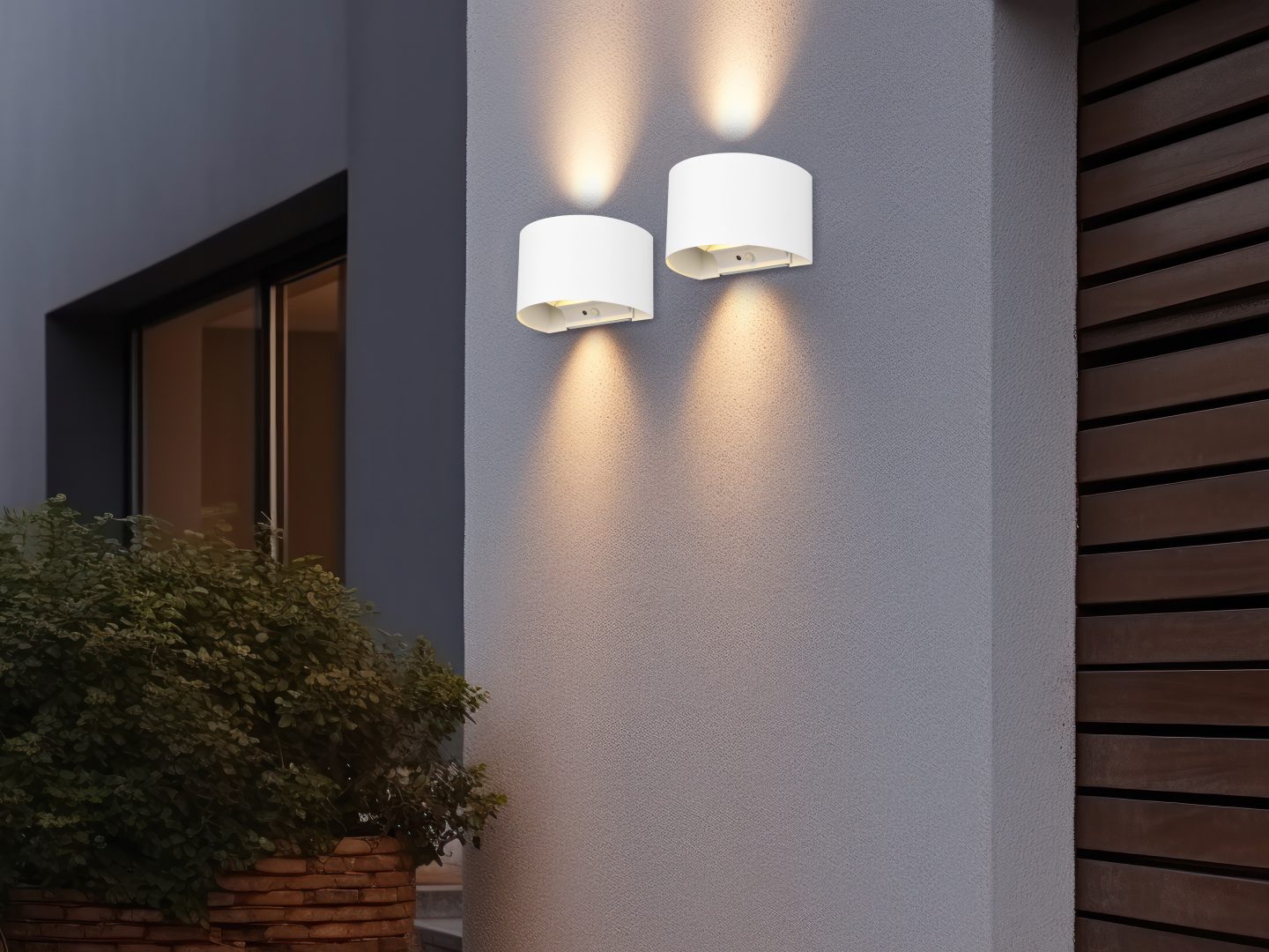 Aplique Pared Sin Cables LED 5W TALENT Sensor de movimiento Color Blanco para Exterior IP44 | Trio Lighting