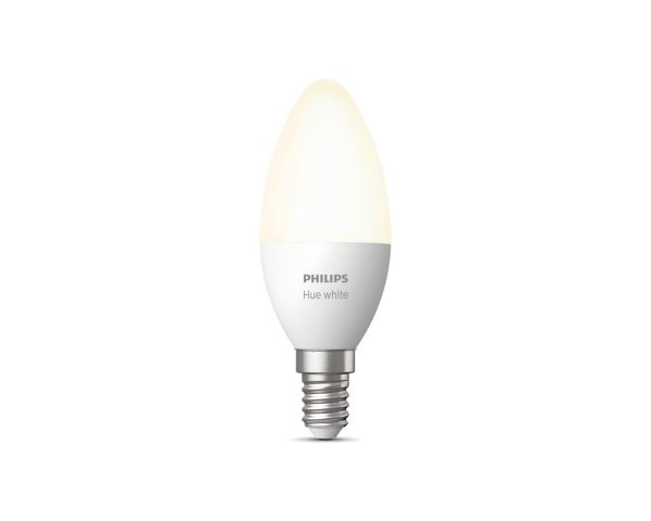 Bombilla inteligente 5,5W E14 White - Philips Hue