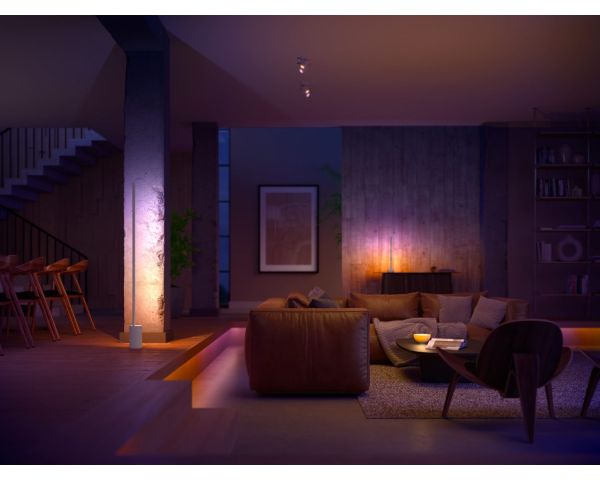 Lámpara de pie SIGNE GRADIENT - Philips Hue - Blanca