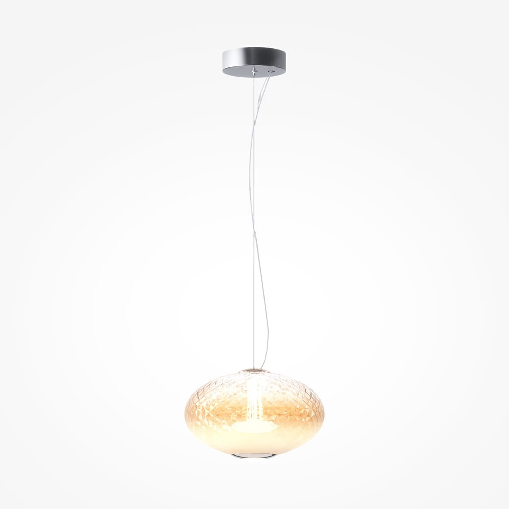 Lámpara Colgante LED Maytoni Bruma 12W 2700K Cromo Regulable
