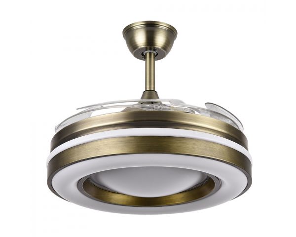 Ventilador KAUS DC - Fabrilamp - Latón