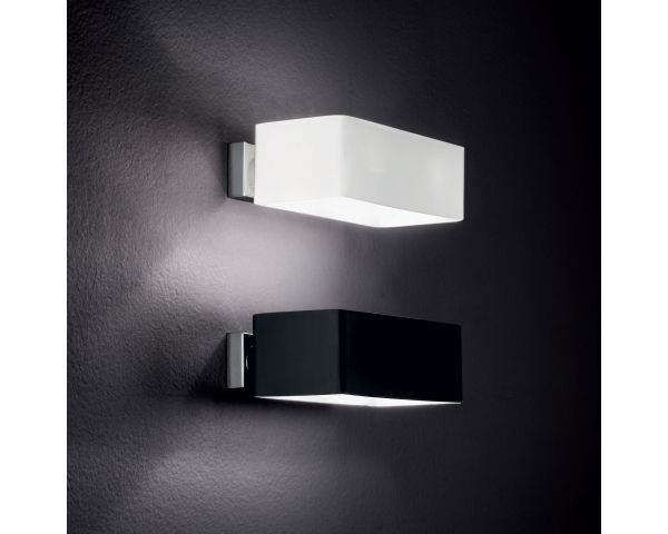 Aplique de pared BOX AP2 - Ideal Lux - Blanco