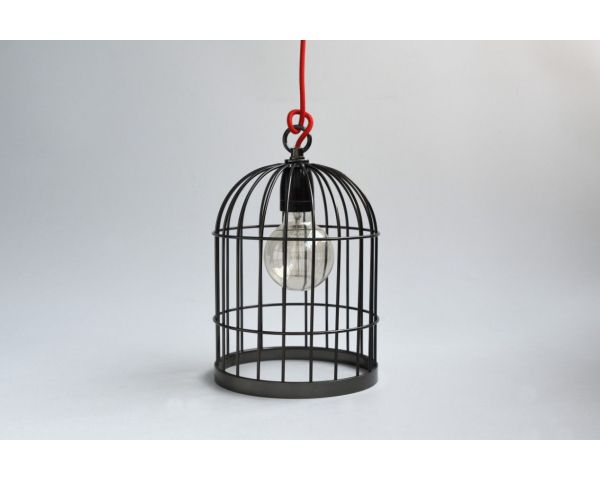 Comprar Bird Cage FilamentStyle - Bird Negro/Rojo La Casa de las Lámparas