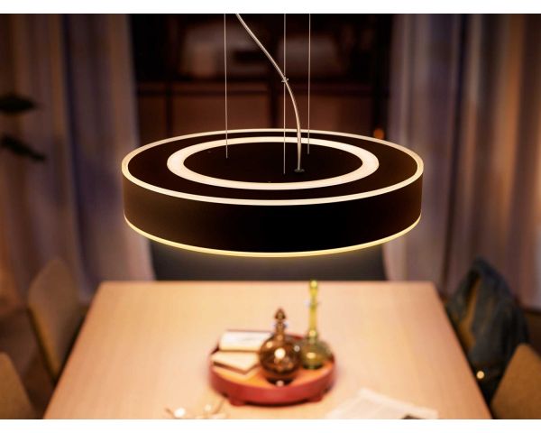 Lámpara colgante ENRAVE - Philips Hue - Negro
