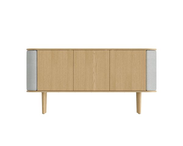 Mueble auxiliar TREASURES 3-DOOR ROBLE - UMAGE - Sterling