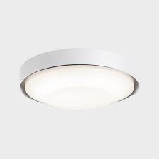 Plafón de Exterior LED Redondo Kohl Lighting Besel Ø250mm 20W 3000K Blanco IP65 IK08