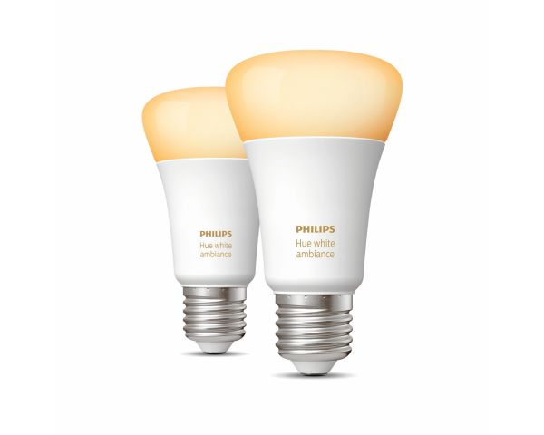 Pack bombillas inteligentes 8W E27 White Ambiance - Philips Hue