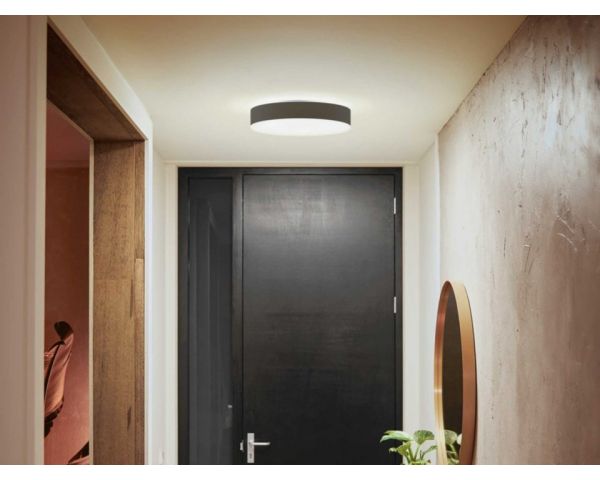 Plafón ENRAVE MEDIUM - Philips Hue - Negro