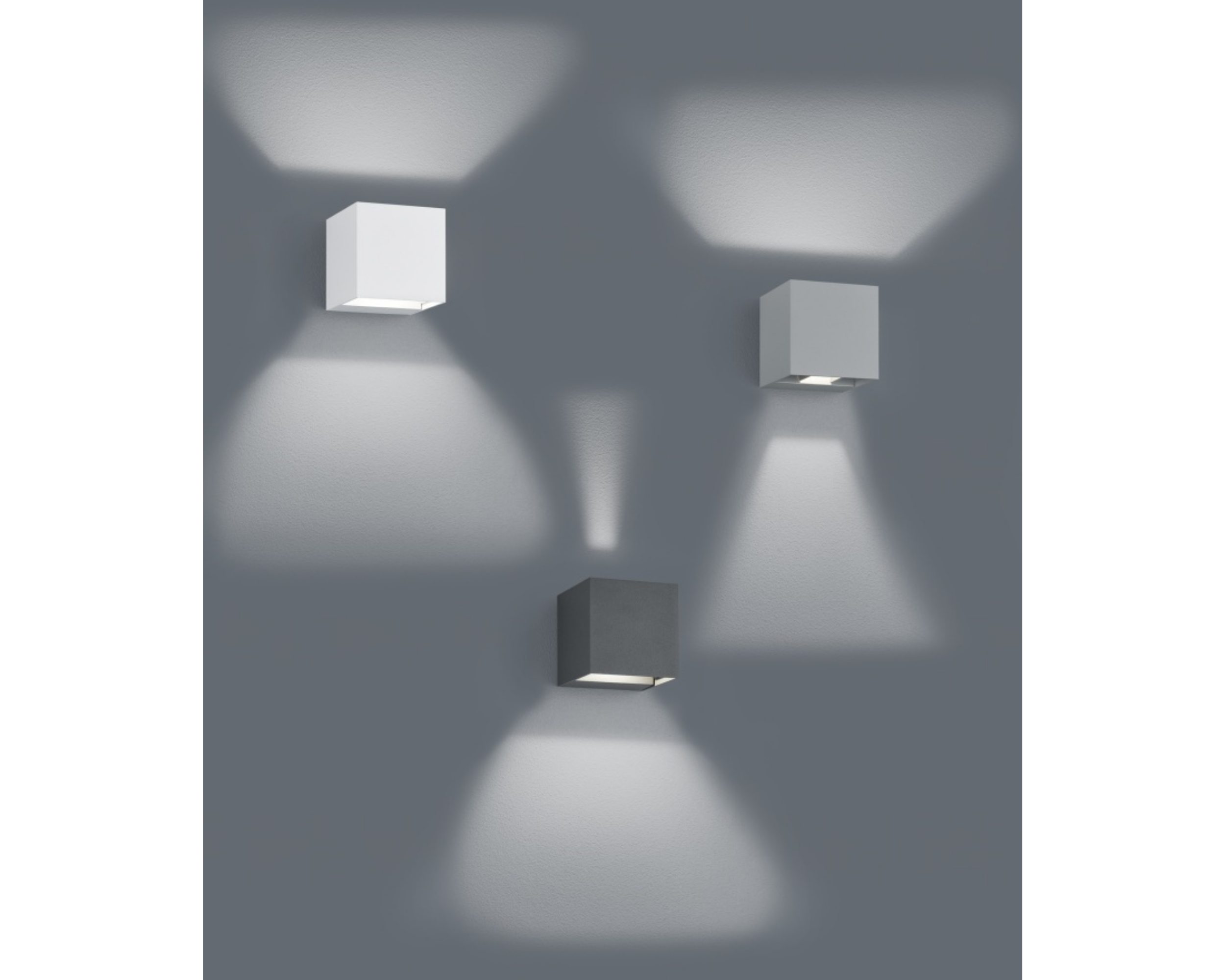 Aplique para exteriores ADAJA - Color: ANTRACITA - Trio Lighting