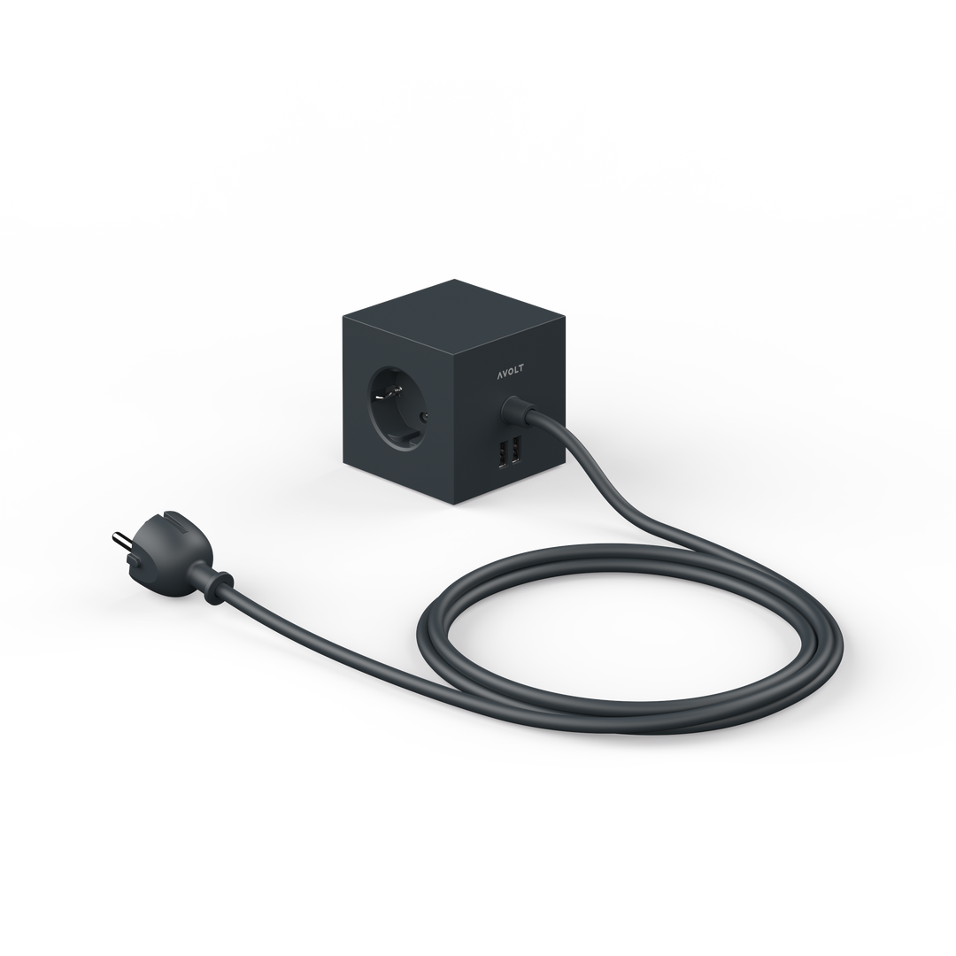 Avolt Alargador Square 1 con conectores USB-C