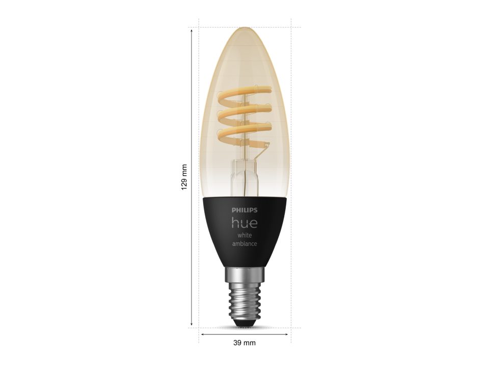 Bombilla inteligente 4,5W E14 White Ambiance - Philips Hue