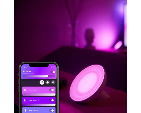 Lámpara de sobremesa Bloom - Philips Hue - Blanca