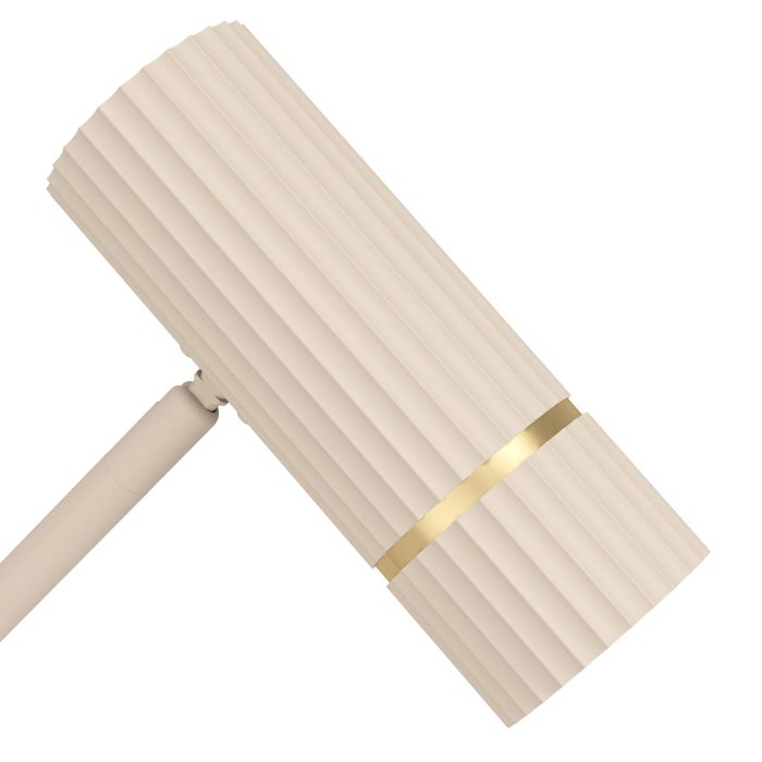 Caminia Lámpara de mesa led con 1 bombilla gu10 color Arena | Eglo