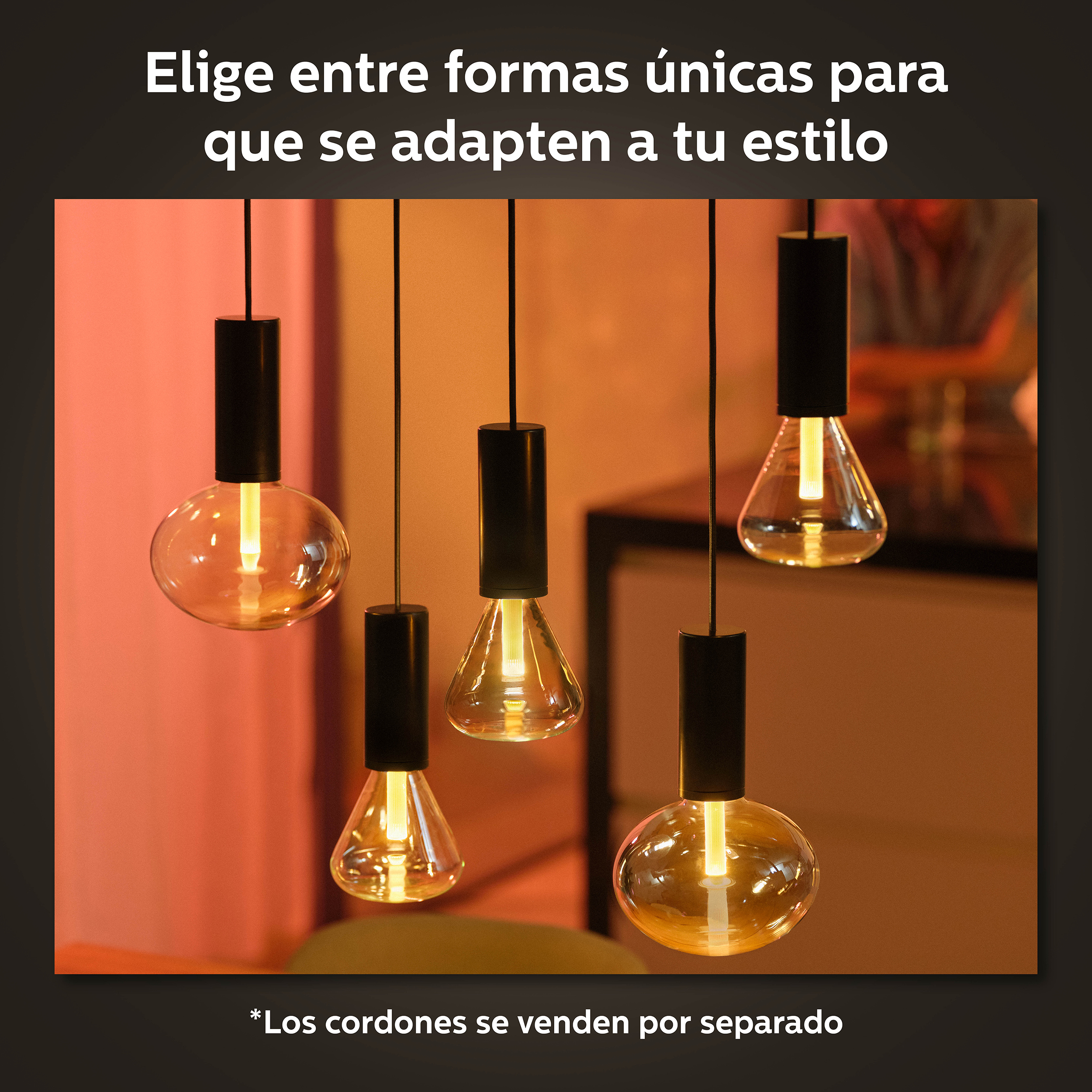 Bombilla Philips HUE White Ambiance and Color E27 Elipse conectividad Zigbee & Bluetooth | Philips Hue