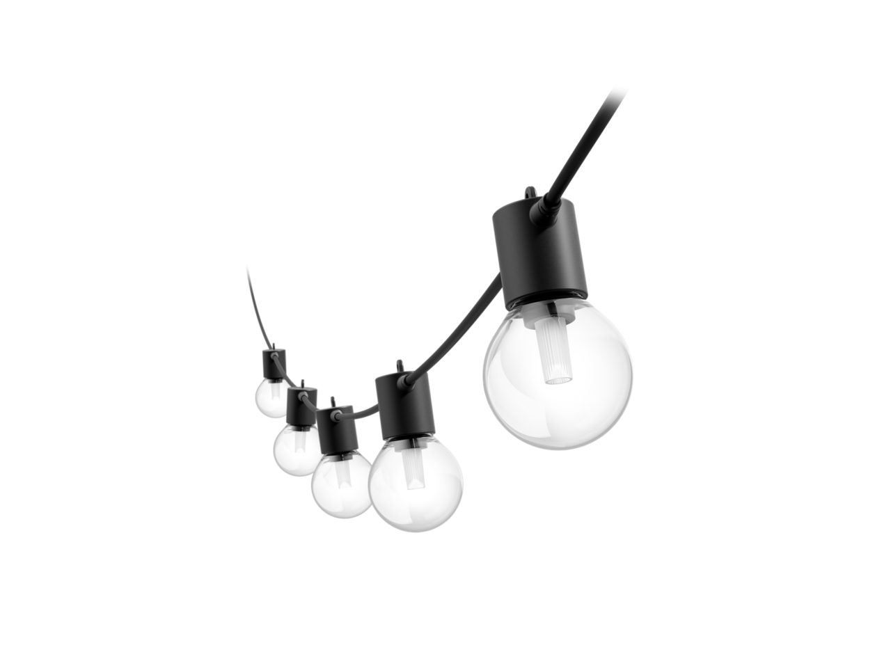 Guirnalda Exterior Philips Hue Festavia Globe 21m | 30 Bombillas Color Gradient