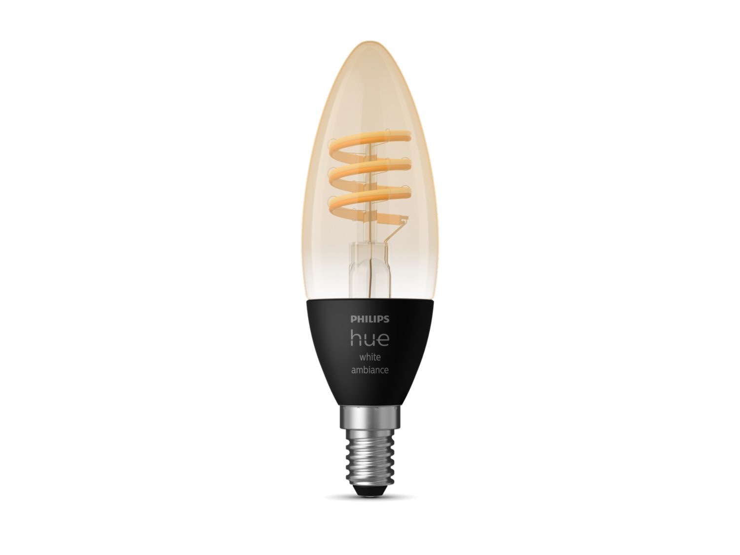 🟡 Bombilla LED inteligente Esférica, Philips Hue, casquillo 💡 E14, 5.1W  470 lúmens, Luz Blanca de Cálida a Fría - Pack de 2️⃣