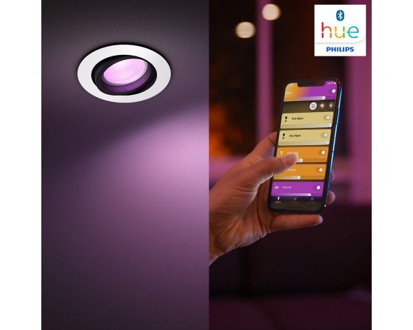 Foco empotrable CENTURA ROUND - Philips Hue - Blanco