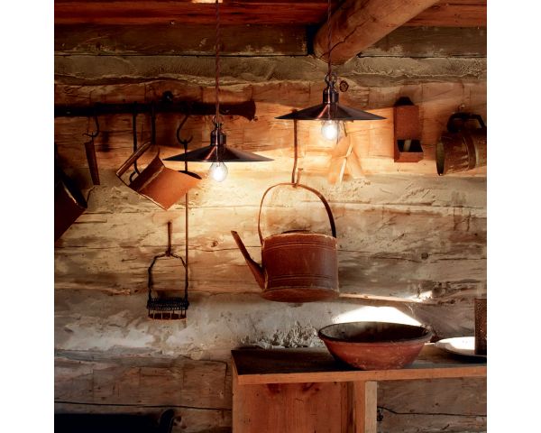 Lámpara colgante CANTINA - Ideal Lux - Cobre
